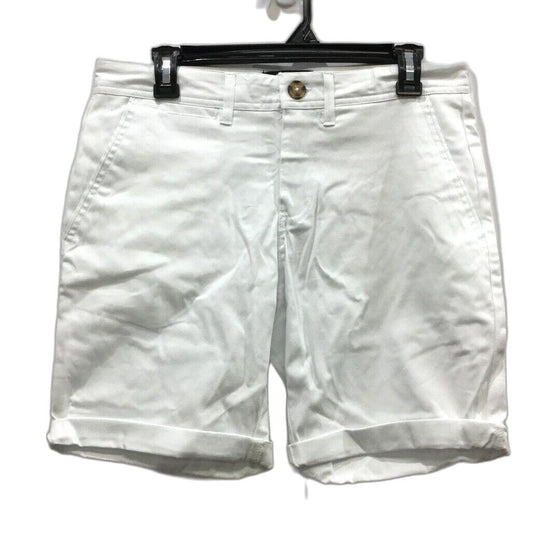 JayJays White Slim Chino Short Buttoned Zip-Up Stretch Shorts Mens Size 30 NEW