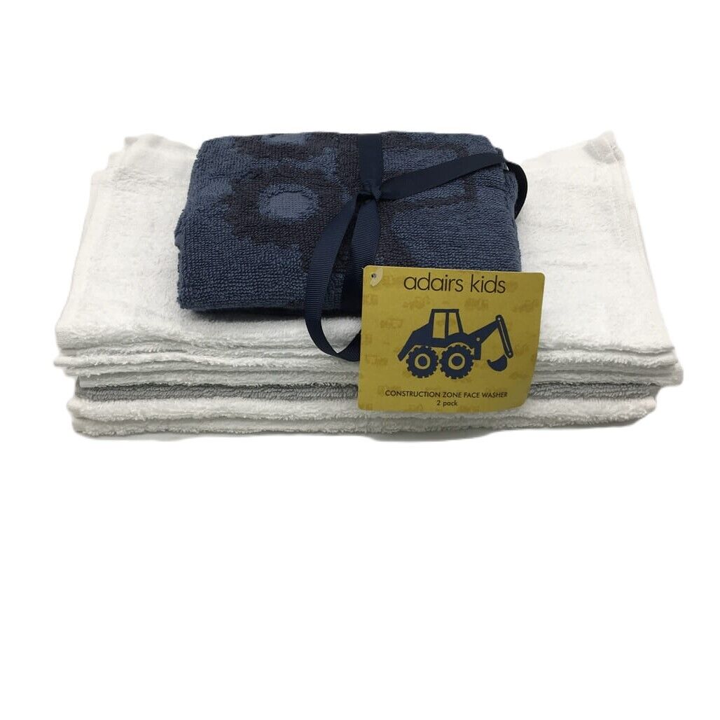 Set of 10 Face Baby Towels Cotton Available in Various Sizes and Colours