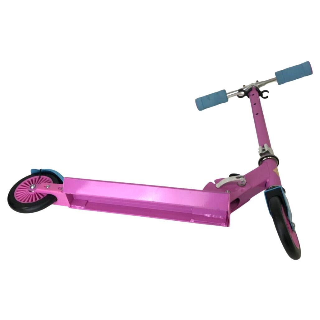 Ex-Display Kids Pink&Blue Barbie Malibu Good Times Design Scooter P/Up Only NEW