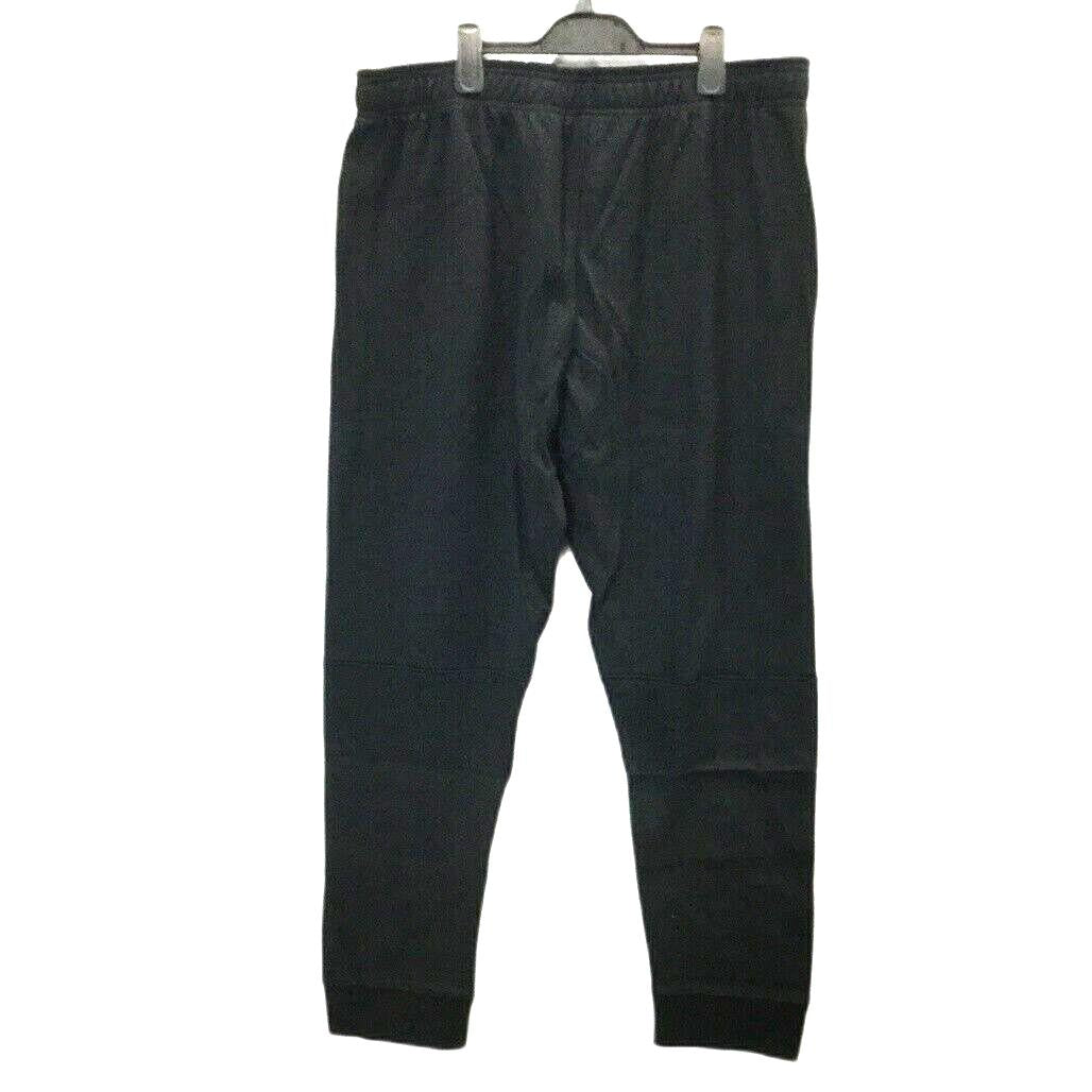 AND1 Black Soft Fleece Sweatpants Tracksuit W/ Zip Pockets Unisex Size 3Xl NEW