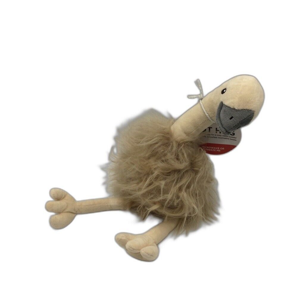 NEW Essential Health Emu Hot Hug Soft Plush Heat & Cold Pack Microwave or Freeze
