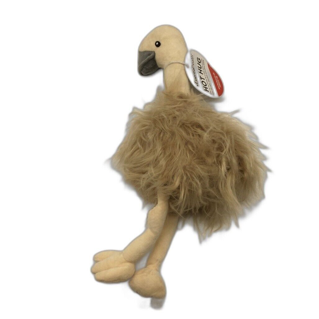 NEW Essential Health Emu Hot Hug Soft Plush Heat & Cold Pack Microwave or Freeze