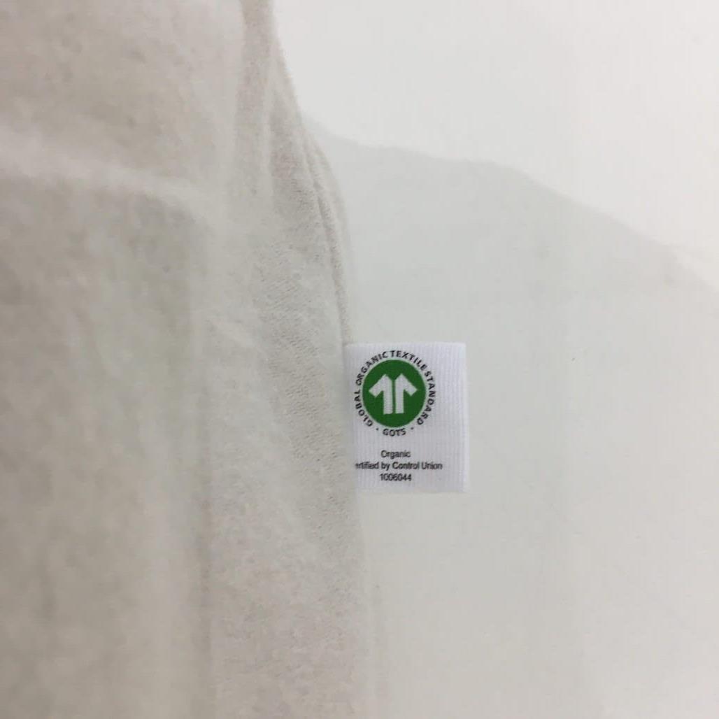 Organics by Kirkton House Flannelette Fitted Ivory Sheet Set QUEEN Bed NEW