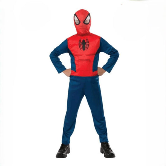 Rubies Spiderman Superhero Child Dress-Up Costume 3-5 Years 95-120cm Height NEW