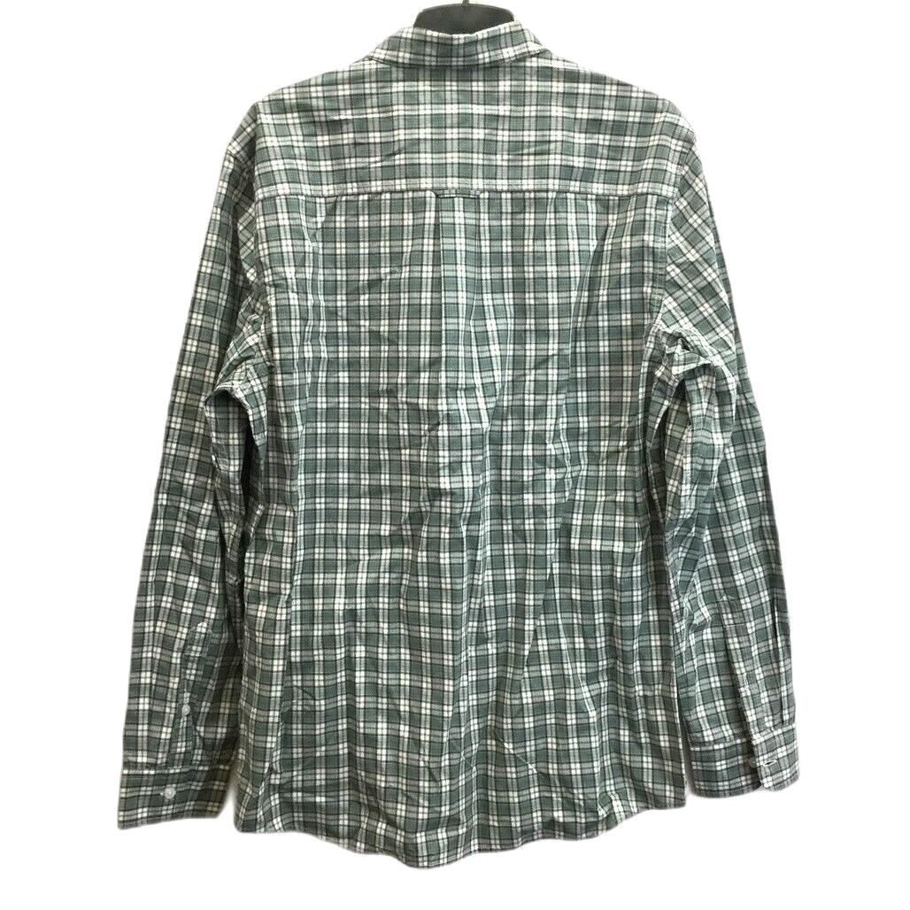 Jeanswest Green Checkered Long Sleeve Collared Flannel Button Up Mens Size L NEW