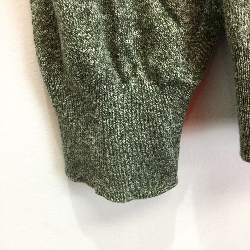 Jeanswest Sage Green Long Sleeve V-Neck Soft Sweater Mens Size Large NEW