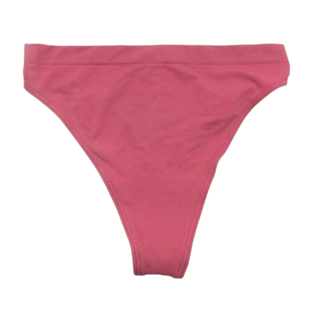 Wolford Bright Pink High Stretch String Thong Underwear Ladies Size Medium NEW