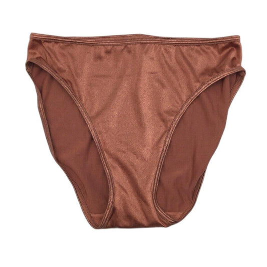 Wolford Rosewood Bronze Brief Soft Stretchy Underwear Ladies Size Medium NEW