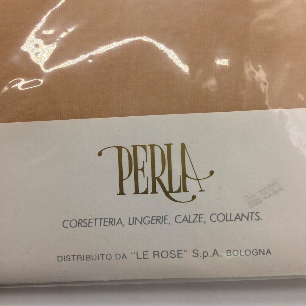 4 Piece La Perla Nude Stockings Pantyhose Ladies Size Italy 1 / Small NEW