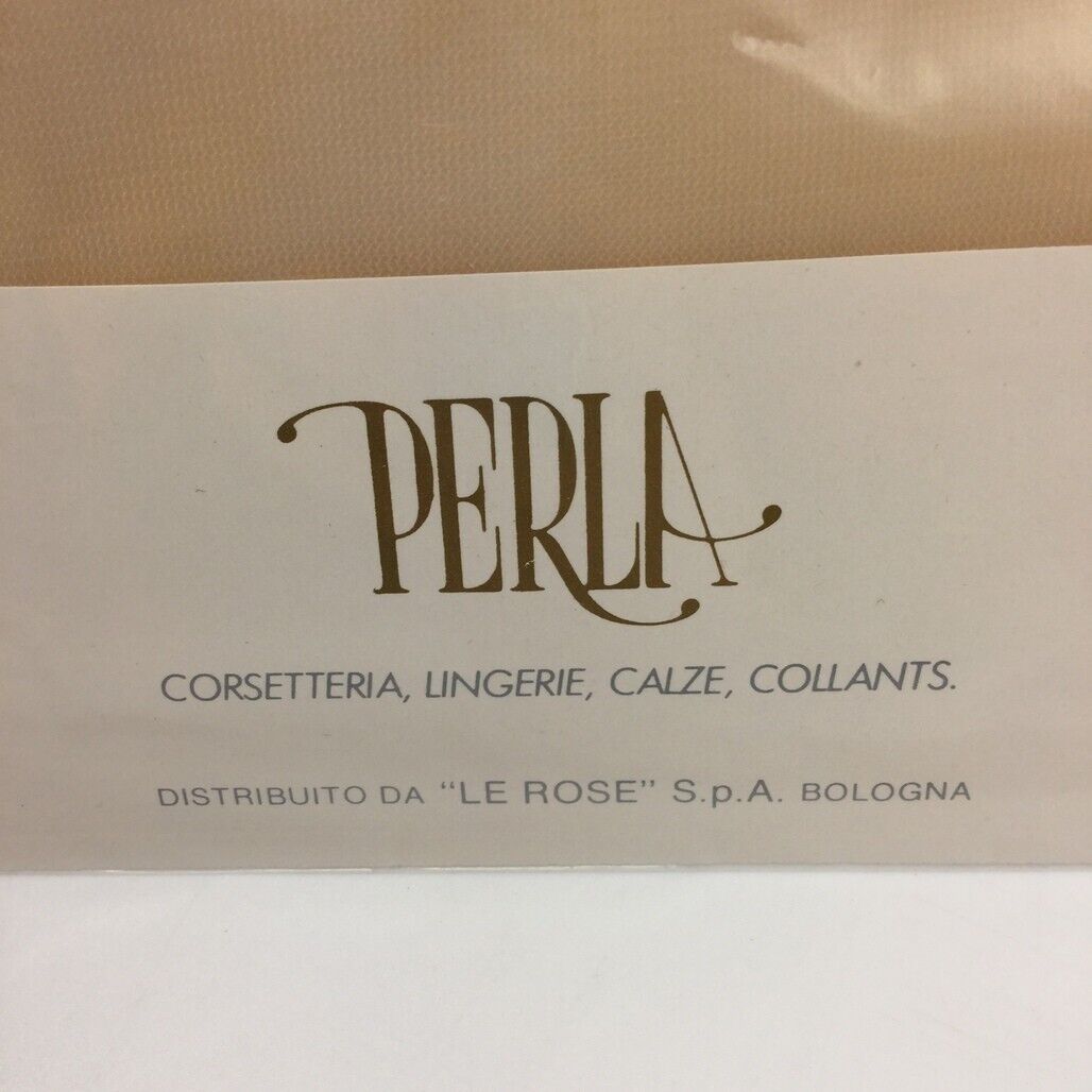 3 Piece La Perla Pale Nude Stockings Pantyhose Ladies Size Italy 1 / Small NEW