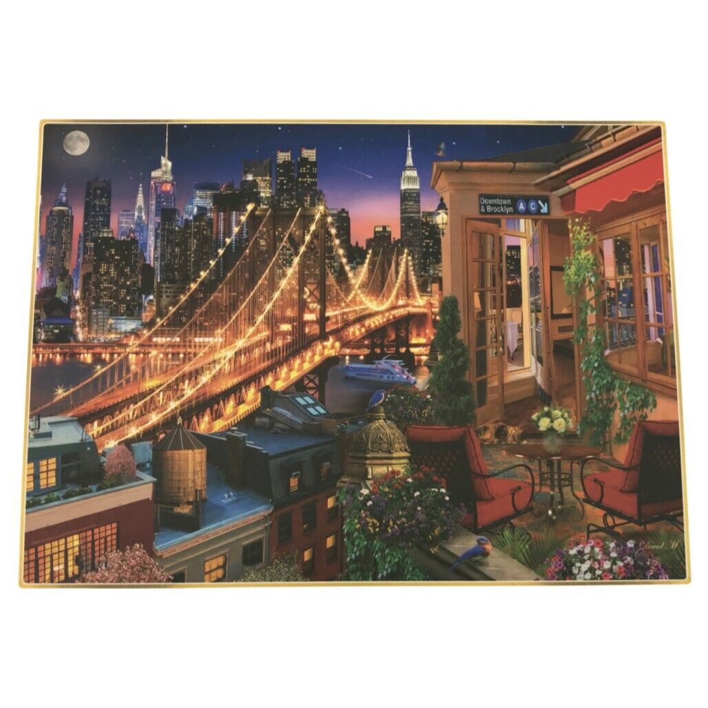 Harlington Premium Brooklyn Bridge by David Maclean 1000pc 69x50cm Jigsaw Puzzle