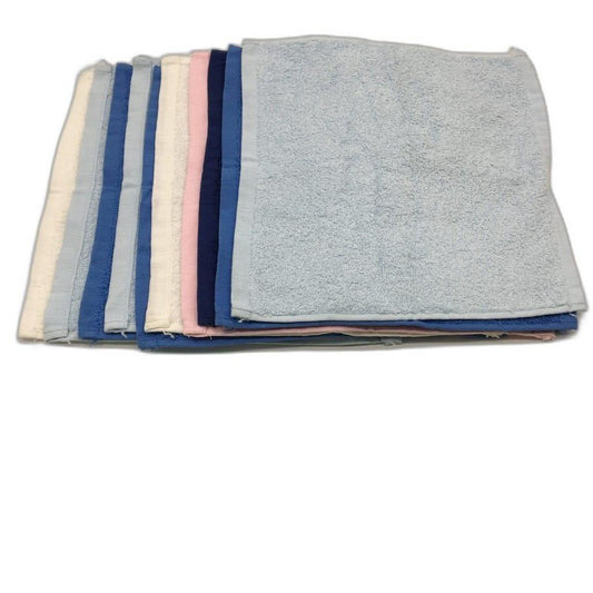 Kirkton House Face Cotton Towels Set of 10 Colourful Colours 29x29cm NEW