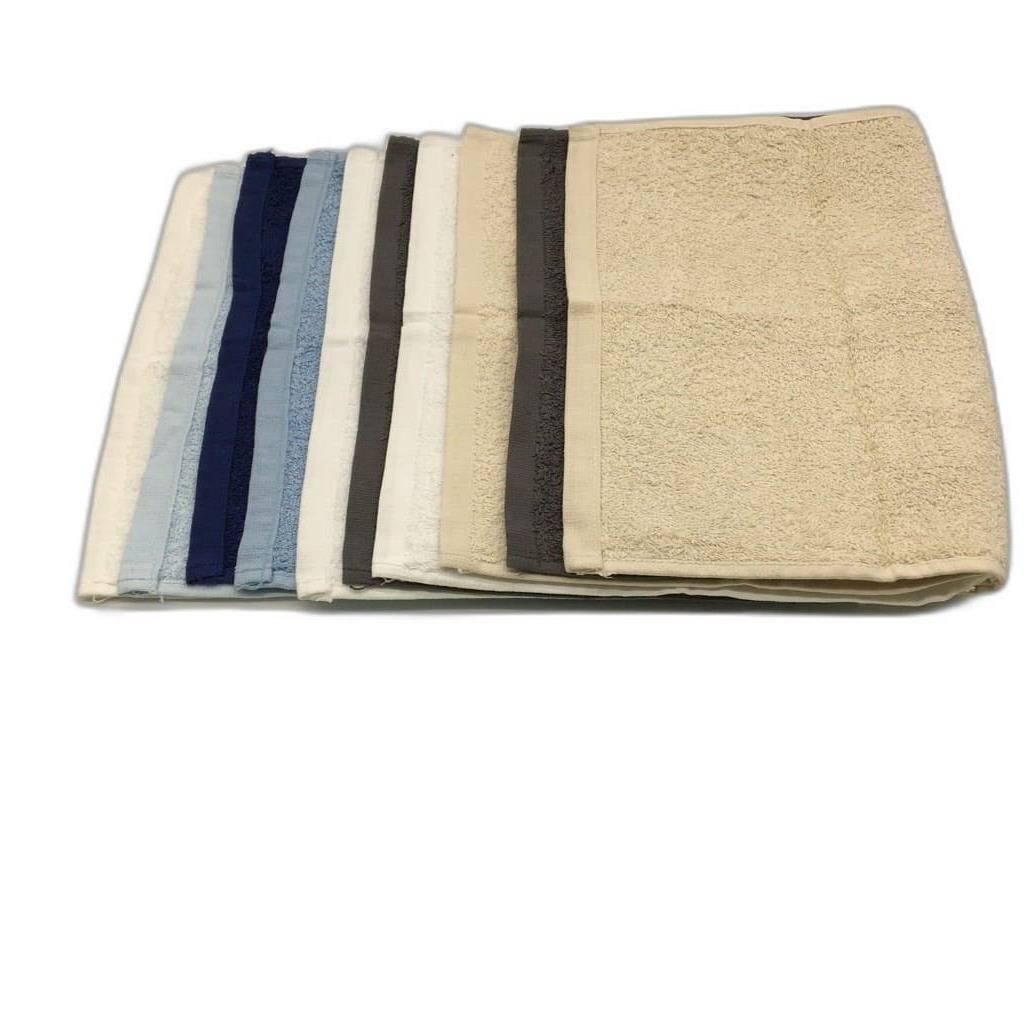 Kirkton House Face Cotton Towels Set of 10 Different Colours 29x29cm NEW