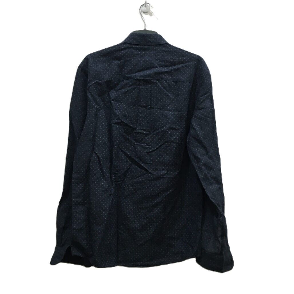Sample Jeanswest Men Navy Blue Denim Look Shirt with One Pocket Size M NEW
