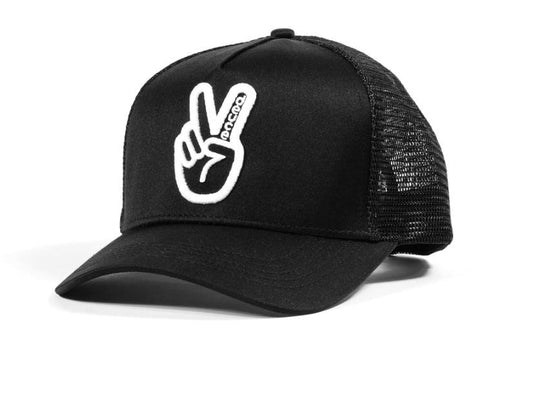 Deuce Peace Logo Basketball Unisex One Size Trucker Classic Cap NEW