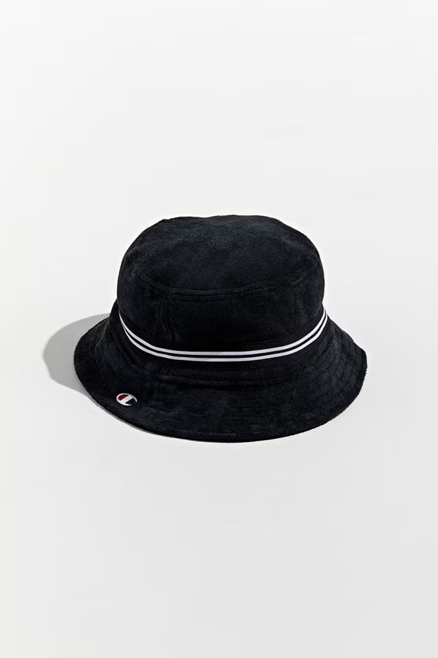 Champion 2 Pack Black and White Terry Bucket Hats Unisex Size S/M NEW