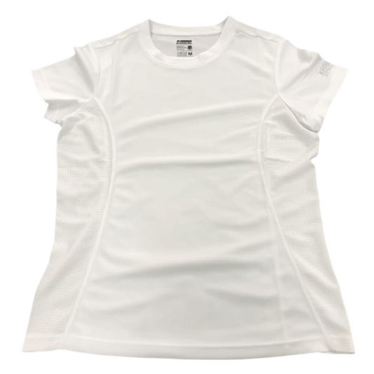 Karbon Athletic K-Wick Fabric Marathon Running Shirt White Unisex Size M NEW