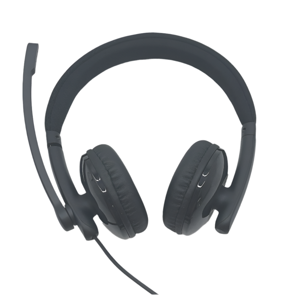 EMEET GeniusCall HS50 Plug & Play Noise Cancelling Wired Office Headset NEW