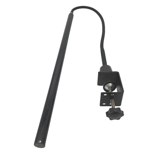 Deeloop 50CM Gooseneck 3 Modes LED Desk Clamp Clip On Reading Lamp Cold Warm