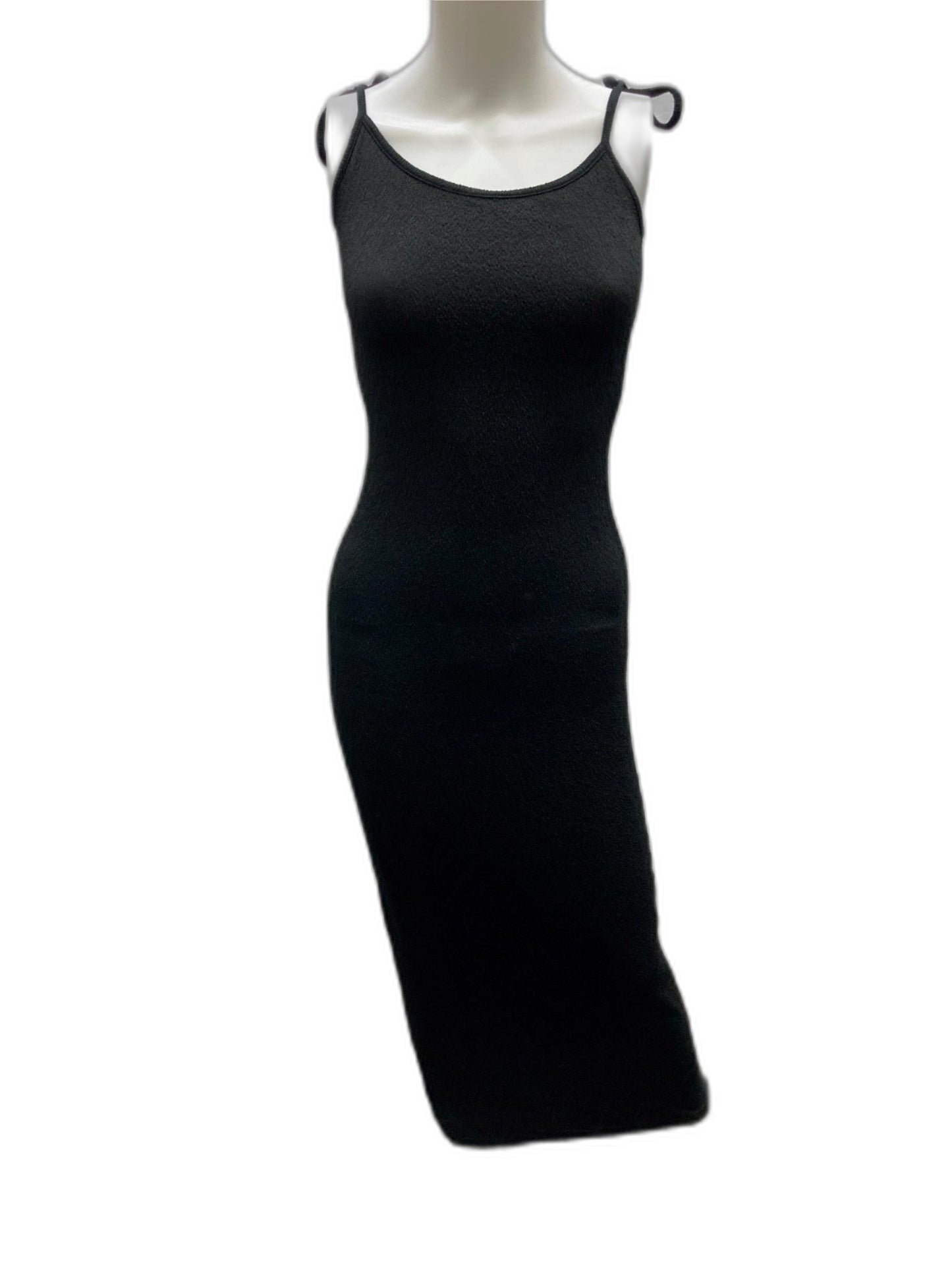 Dazie Classic Choice Maxi Bodycon String Dress Black Ladies Sz 6 NEW