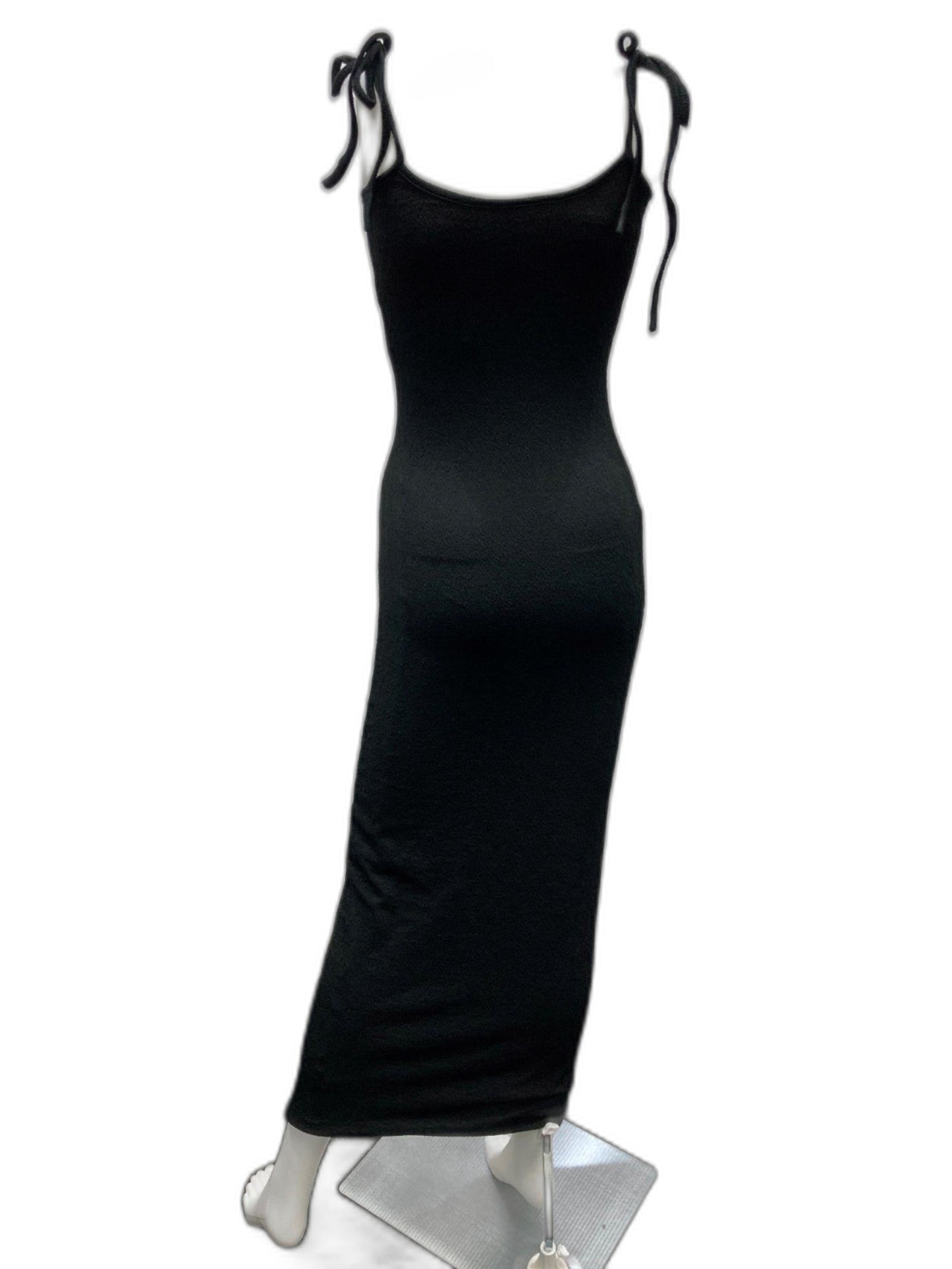 Dazie Classic Choice Maxi Bodycon String Dress Black Ladies Sz 6 NEW