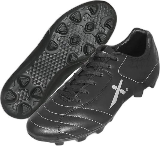 Vector X Dynamic Black/Grey Football Stud Shoes Mens Size 12 NEW