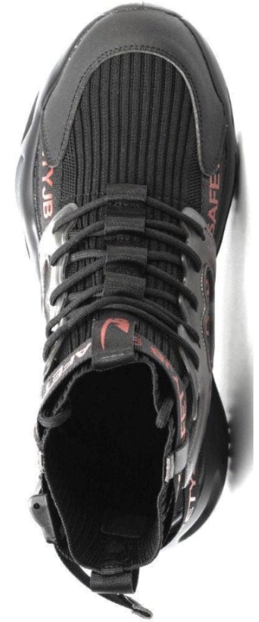 Non-Slip Safety Black Sneaker Shoes Mens Size 10 (Usa) NEW