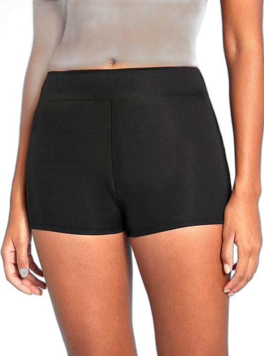 Relleciga Black High Waisted Swimming Trunks Ladies Size 2Xl NEW