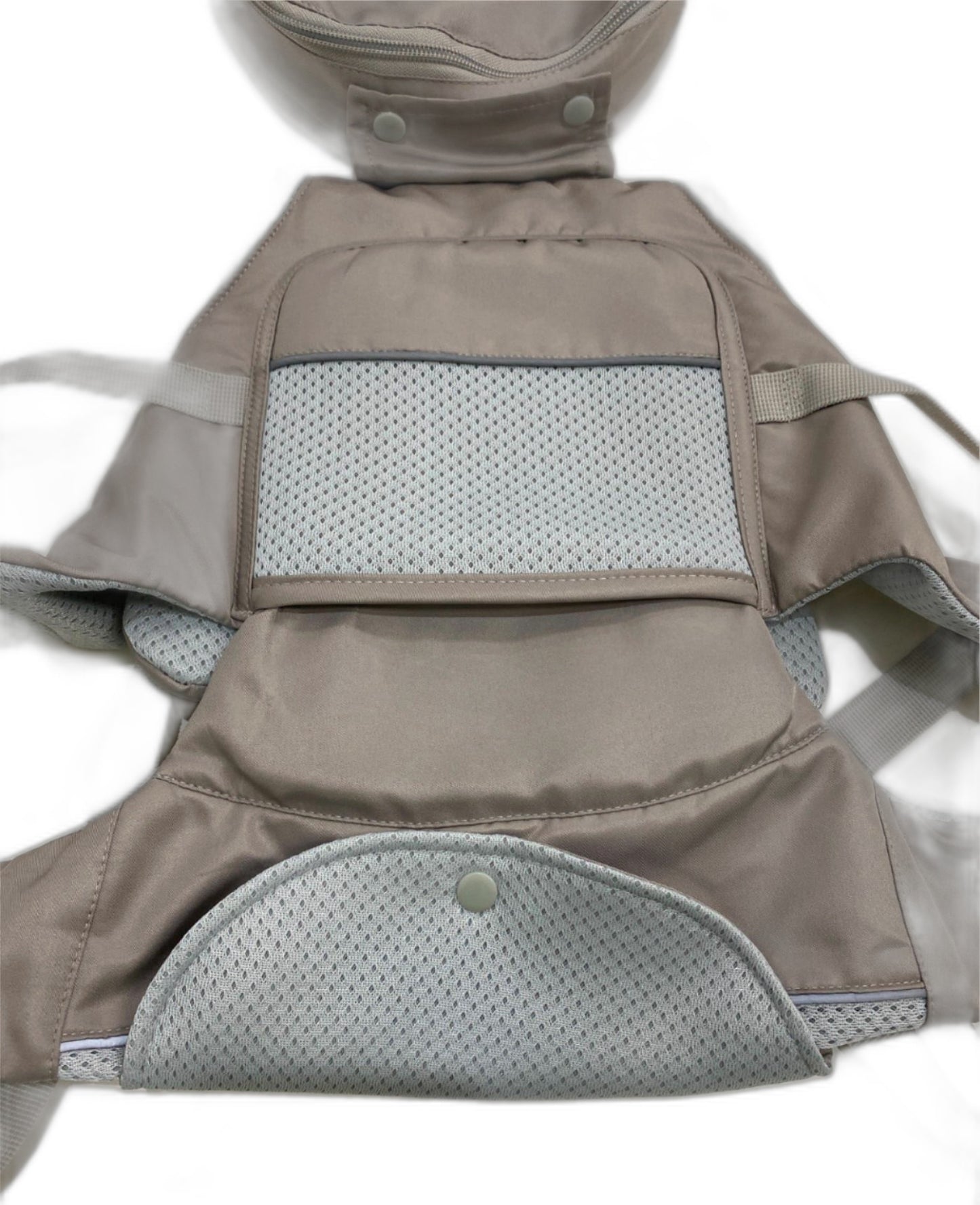 Ergonomic Adjustable Baby Carrier Grey Babies 8 Lb-45 Lb NEW