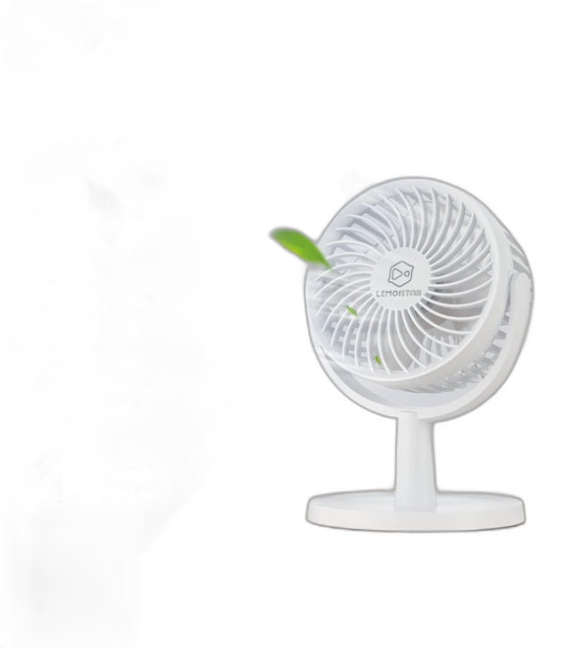 Usb Powered Desktop Fan 4 Speed Green Powerful 17.5C NEW