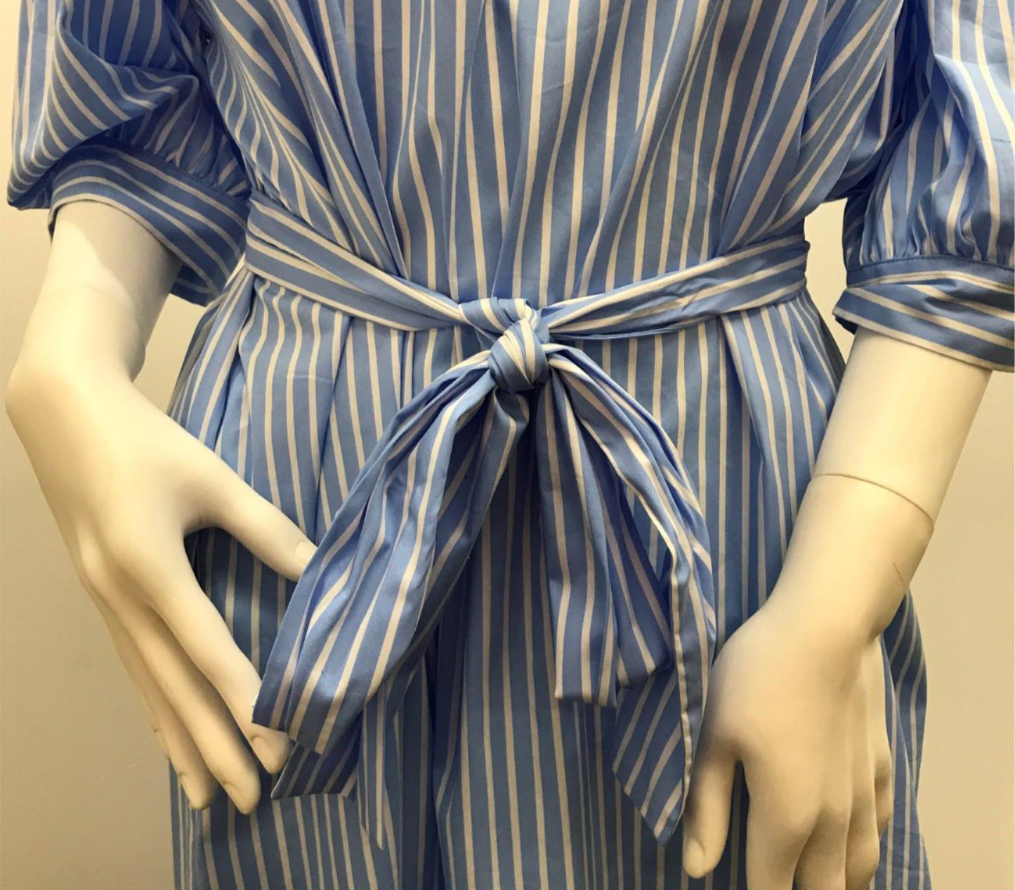 Cable Melbourne Blue & White Striped Off-Shoulder Dress Ladies Sz Xs NEW