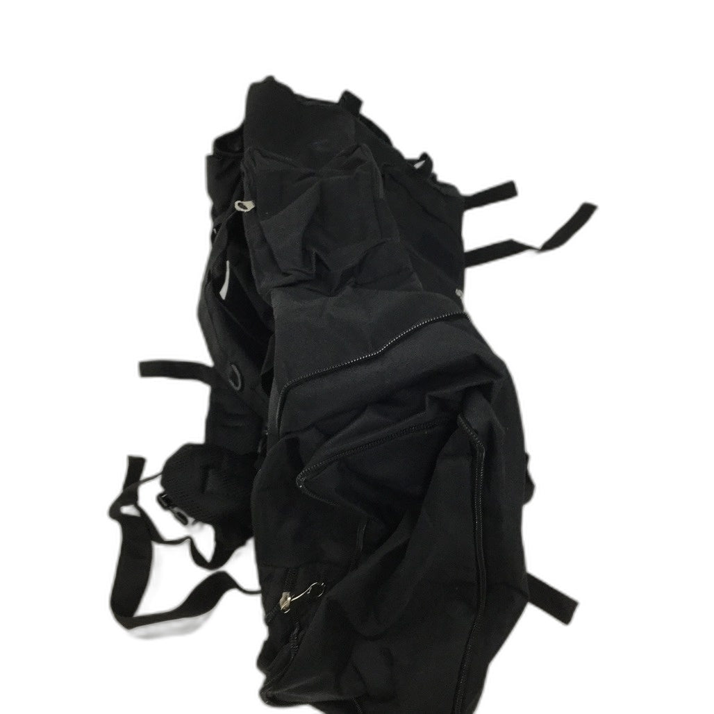 90L Black Large Multicompartment Camping Backpack Multifunction Luggage Bag NEW