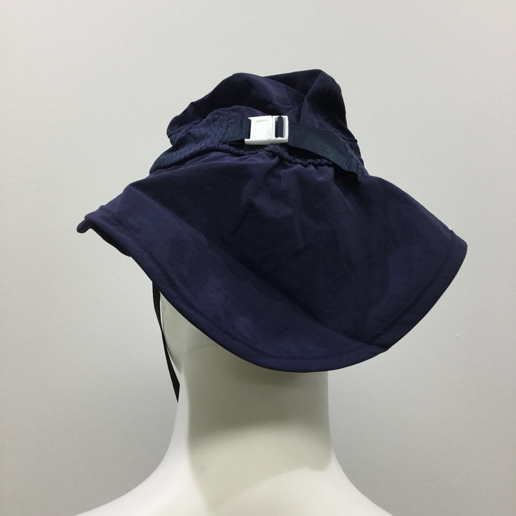 Small Navy Bucket Legonaires Hat Adjustable Strap Mesh Material Sunsmart NEW