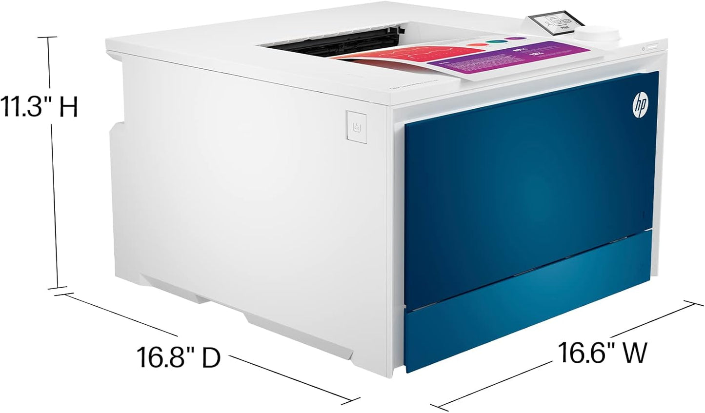 HP Color LaserJet Pro 4201dn Printer High Performance Turn & Click Speed Dial