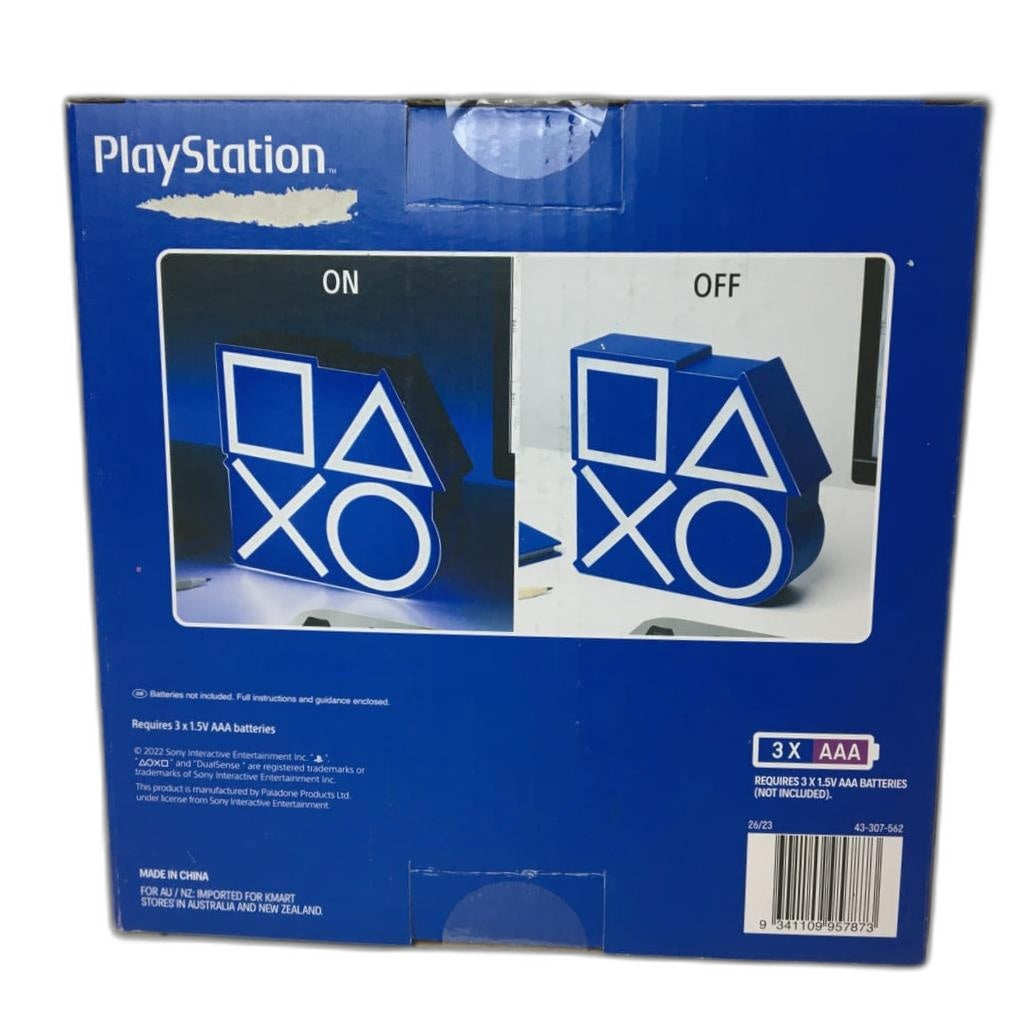 Playstation 6 Inch Icons Collectible Battery Powered Desktop Home Light NEW