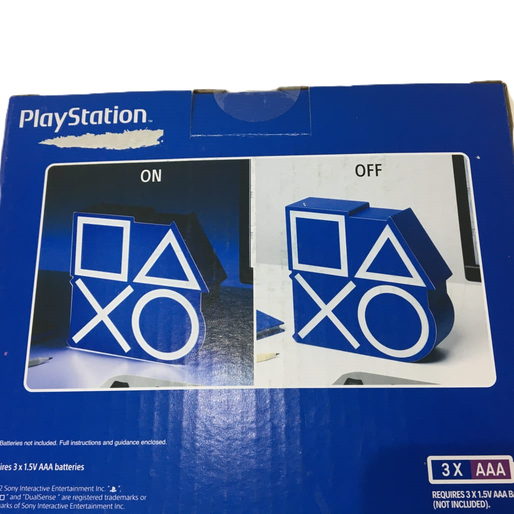 Playstation 6 Inch Icons Collectible Battery Powered Desktop Home Light NEW