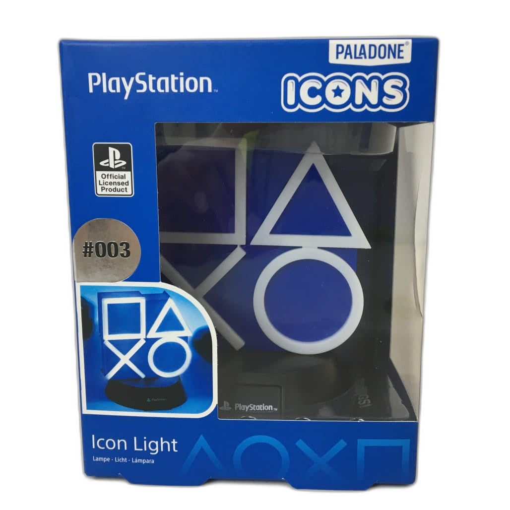 Paladone Playstation Icons Desktop Lights & Accessory Collectible Bundle NEW