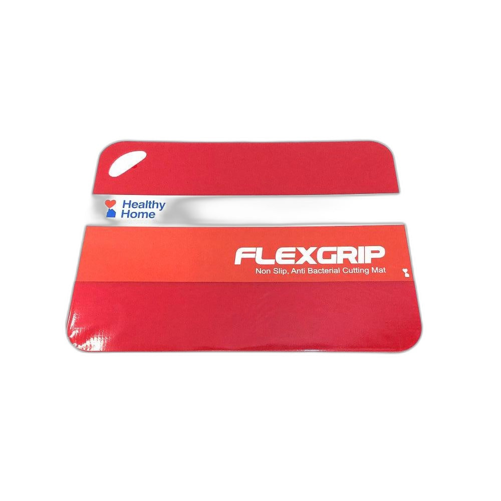 Healthy Home Flexgrip Large Non-Slip Cutting Mat 38.5Cm 6Pk Assorted Colours NEW