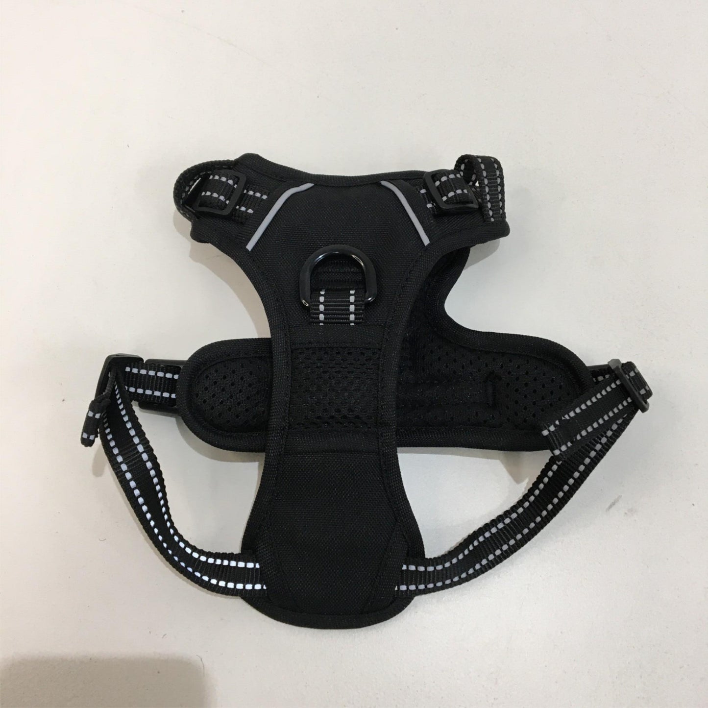 Poy Pet No Pull No Choke Adjustable Dog Harness Reflective Black Extra Small NEW