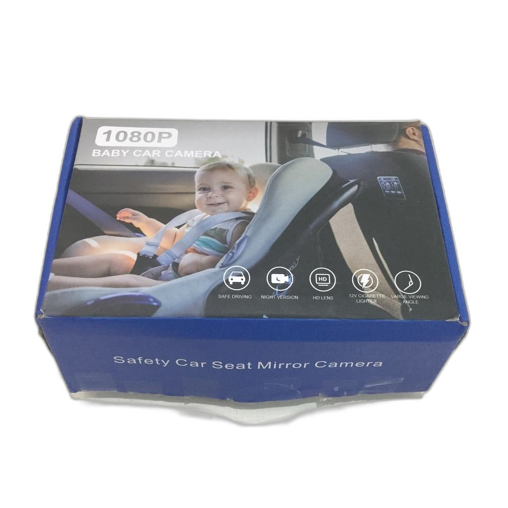 Ex Display Hd 1080P Baby Mirror Car Camera For Safer Driving Large Viewing Angle