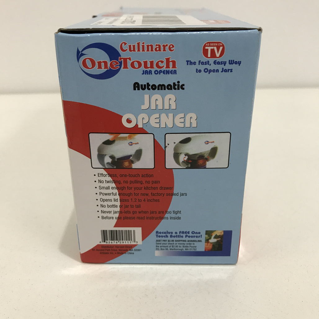 Automatic Electric Jar Opener Battery Operated Kitchen For Weak Hands NEW