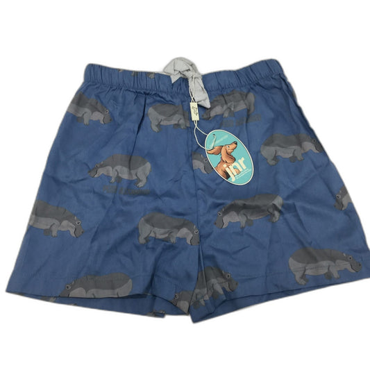 Brand NEW Peter Alexander Jnr Boxer Shorts Hippopotamus Blue Boys Size 6