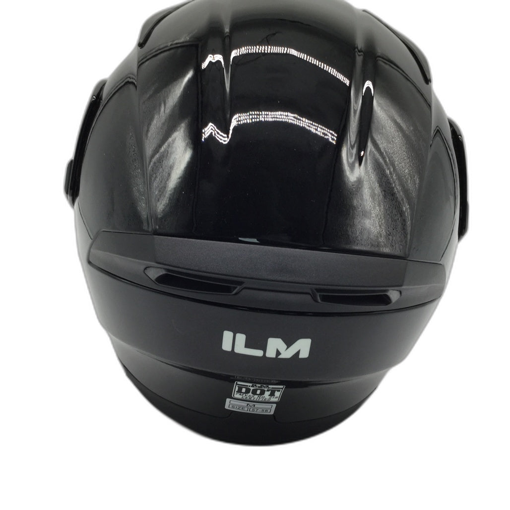 Brand NEW Ilm Modular Gloss Black Motorcycle Helmet Adult Size M 57-58Cm