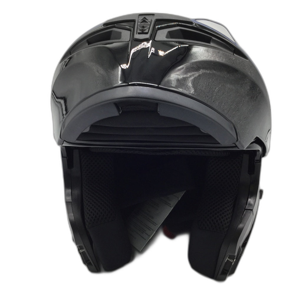 Brand NEW Ilm Modular Gloss Black Motorcycle Helmet Adult Size M 57-58Cm