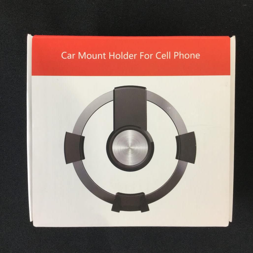 Car Mount Holder For Cell Phone 8Cm-6Cm Resizable One-Hand Operation W/Grip NEW