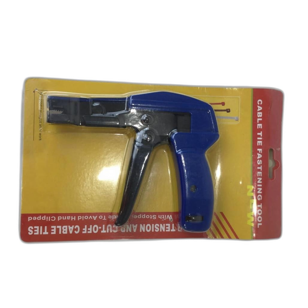 Cable Tie Fastening Tool Tension Cut-Off Cable Ties Stopped Guide Hs-600A NEW