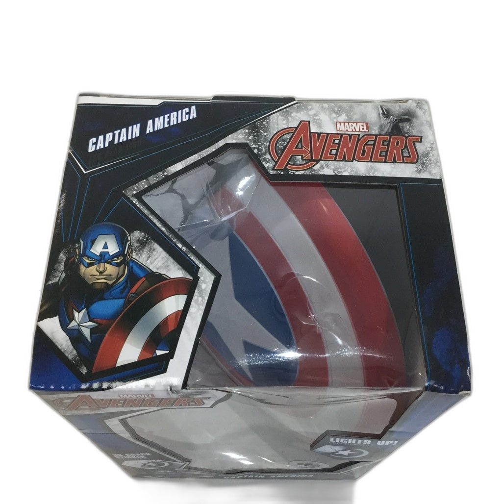 Marvel Avengers Captain America Light Up Led Bulbs 3D Crack Sticker For Wall NEW