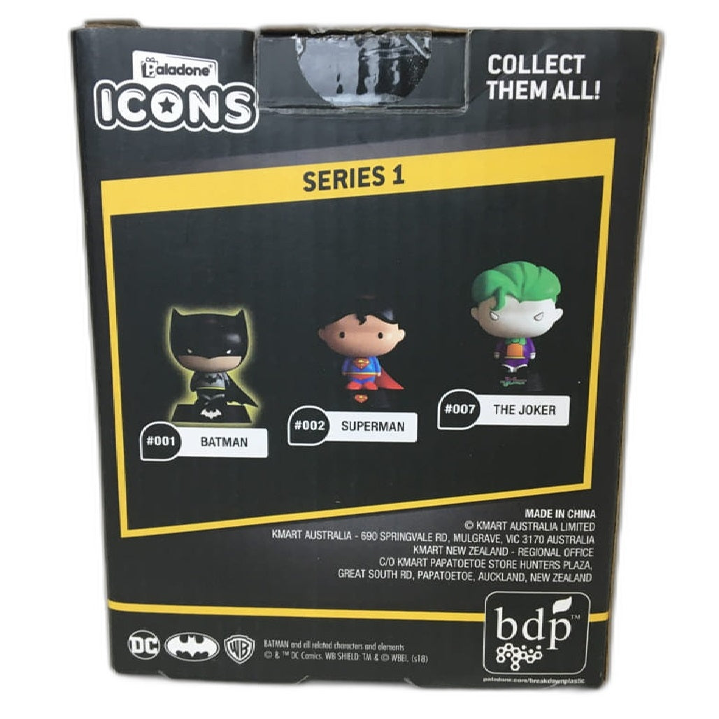 Paladone Dc Icons Character Collectible Lights & Smartphone Holder Bundle NEW