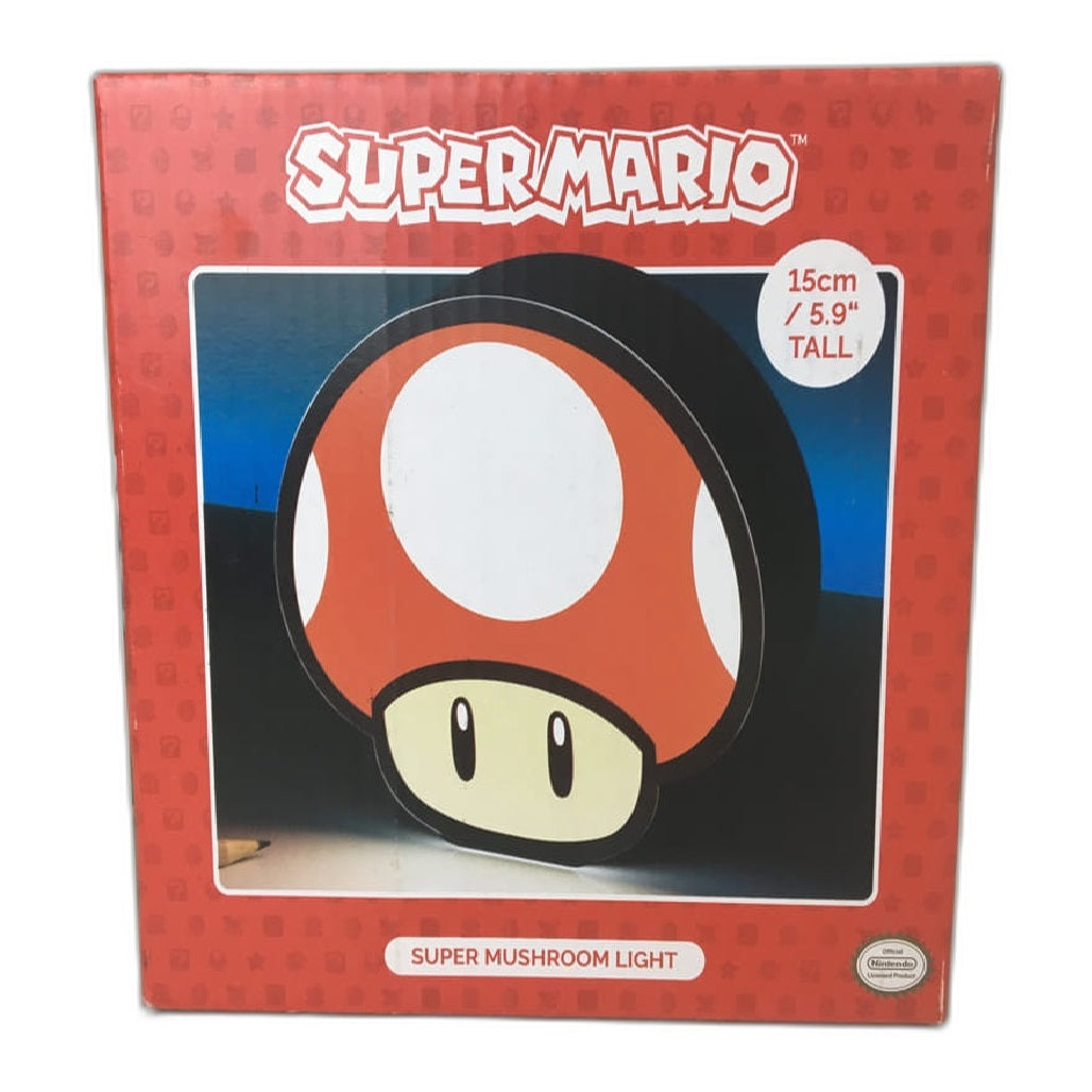 Paladone Super Mario Character & Red Mushroom Collectible Lights Bundle NEW