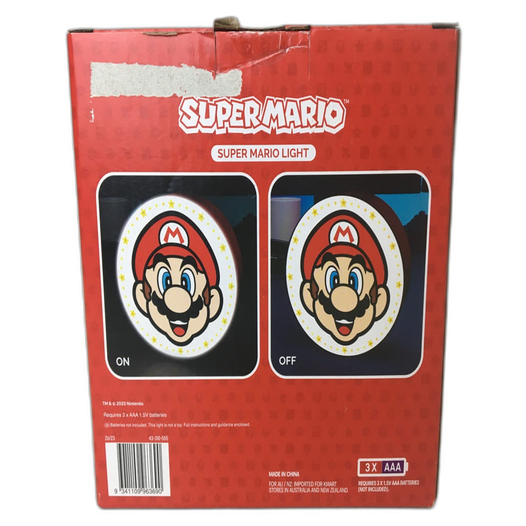 Paladone Super Mario Character & Red Mushroom Collectible Lights Bundle NEW